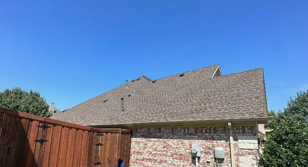 Completed roof replacement project in Ruidoso
